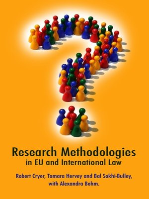 cover image of Research Methodologies in EU and International Law